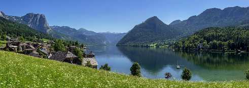 Grundlsee Grundlsee - Panoramic - Landscape - Photography - Photo - Print - Nature - Stock Photos - Images - Fine Art Prints -...