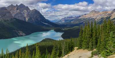 Peyto Lake Louise Alberta Canada Panoramic Landscape Photography Order Photo Stock - 016911 - 18-08-2015 - 15458x7858 Pixel Peyto Lake Louise Alberta Canada Panoramic Landscape Photography Order Photo Stock Western Art Prints For Sale Spring Fine Art Giclee Printing Outlook Fine Art...