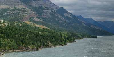 Waterton Lake Alberta Canada Panoramic Landscape Photography Scenic Stock Modern Wall Art - 017367 - 31-08-2015 - 41062x7695 Pixel Waterton Lake Alberta Canada Panoramic Landscape Photography Scenic Stock Modern Wall Art Stock Images Leave Art Prints Flower View Point Royalty Free Stock...