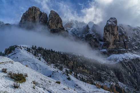 Snow Mountain Snow Mountain - Panorama - Landschaft - Natur - Foto - Kampanien - Panoramic - Landscape - Photography - Photo - Print -...