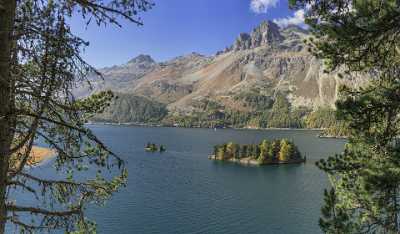 Sils Segl Engadin Silsersee Lake Autumn Color Panorama Fine Art America Rock Island - 025368 - 09-10-2018 - 10464x6119 Pixel Sils Segl Engadin Silsersee Lake Autumn Color Panorama Fine Art America Rock Island Royalty Free Stock Images Fine Art Pictures Photography Fine Art Nature...