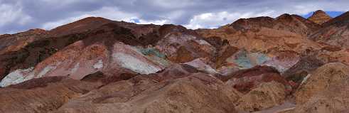 Artists Palette Artists Palette - Death Valley - Nationalpark - California - USA - America - Colorful Desert - Salt Lake - Rock...