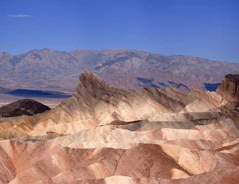 Zabriskie Point Zabriskie Point - Death Valley - Nationalpark - California - USA - America - Colorful Desert - Salt Lake - Rock...