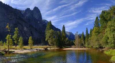 Yosemite Nationalpark California Waterfall Merced River Valley Scenic Stock Pictures Photo Sale - 009083 - 07-10-2011 - 9065x5015 Pixel Yosemite Nationalpark California Waterfall Merced River Valley Scenic Stock Pictures Photo Sale Outlook Fine Art Photographer View Point Stock Image Modern Art...