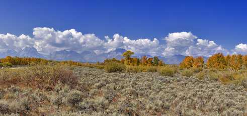 Cunningham Cabin Cunningham Cabin - Grand Teton National Park - Panoramic - Landscape - Photography - Photo - Print - Nature - Stock...