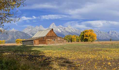 Mormon Row Mormon Row - Grand Teton National Park - Panoramic - Landscape - Photography - Photo - Print - Nature - Stock Photos -...