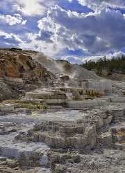 Yellowstone National Park Wyoming Mammoth Hot Springs Geyser Creek Ice Stock Pictures Landscape - 011724 - 28-09-2012 - 6846x9483 Pixel Yellowstone National Park Wyoming Mammoth Hot Springs Geyser Creek Ice Stock Pictures Landscape Art Printing Tree Fine Art Royalty Free Stock Photos Barn Fine...